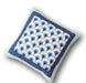 CUSHION COVER - DaDa Bedding Mediterranean Breezy Ocean Waves Blue Euro Pillow Sham Cover, 26" x 26" (JHW884) - DaDa Bedding Collection