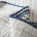 BEDSPREAD - DaDa Bedding Bohemian Denim Blue Elegance Patchwork Cotton Bedspread Set (JHW-660) - DaDa Bedding Collection