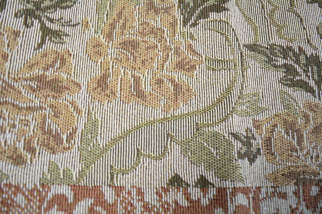 TABLE RUNNER - DaDa Bedding Floral Nature Garden Beige Orange Spices Tapestry Table Runner (10072) - DaDa Bedding Collection