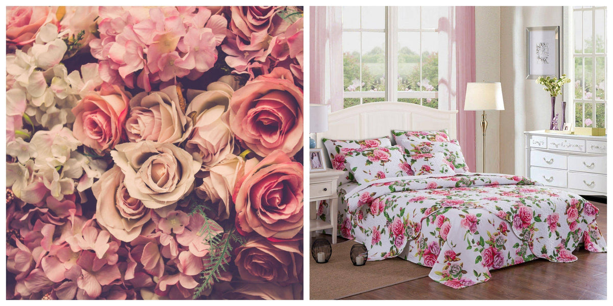 Duvet covers and bed sheets comparison collage