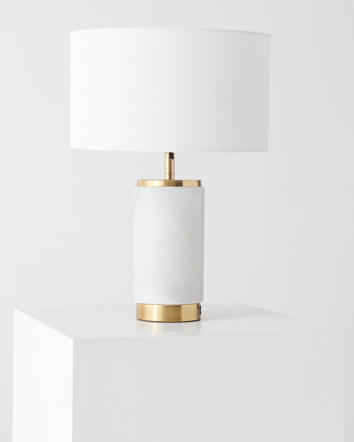 Brightech Arden Marble USB Table Lamp (Shipping fees may apply)