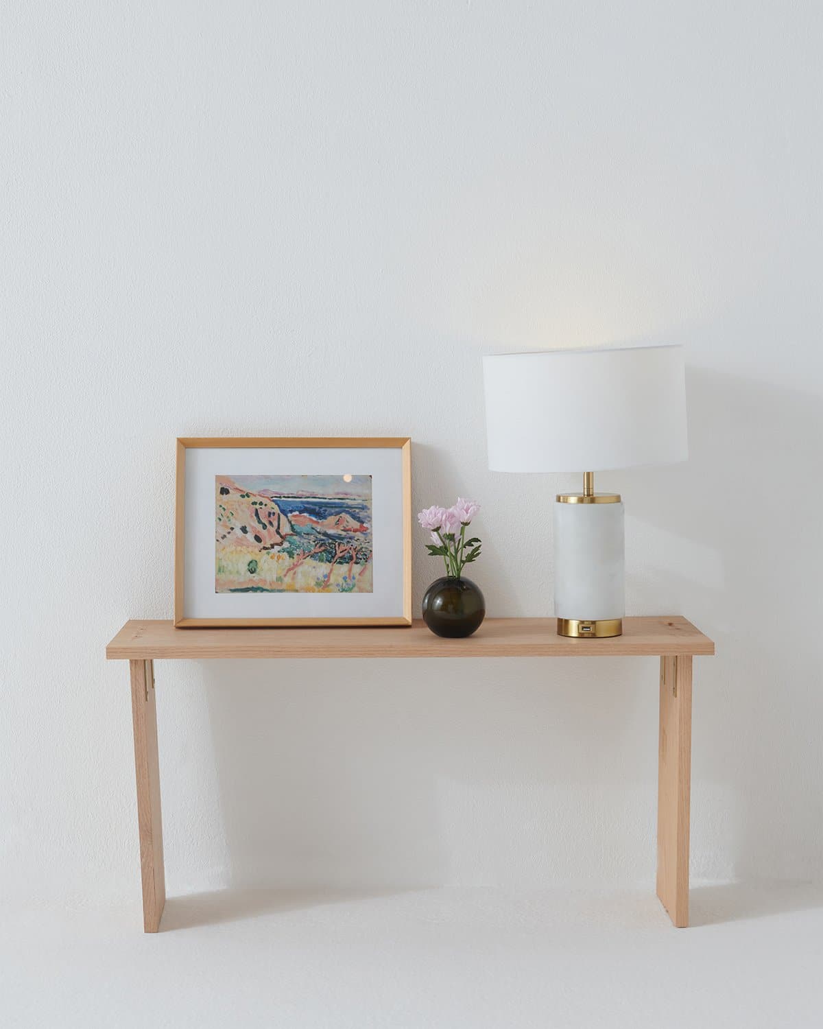 Brightech Arden Marble USB Table Lamp (Shipping fees may apply)