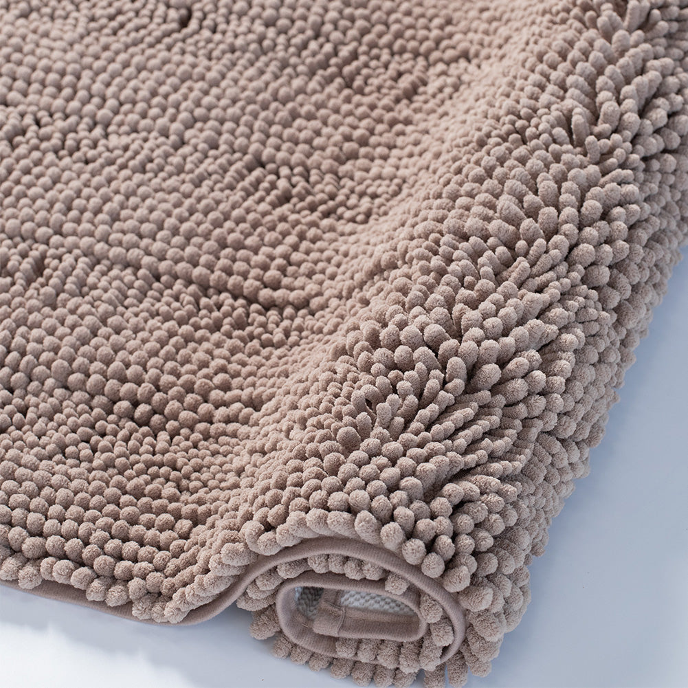 Soft Absorbent Durable Non-Slip Bathroom Rug Mat, Solid Color, Room Decor, Graduation Gifts, Fathers Day Gift, Mother Gift (Shipping fees may apply)