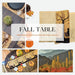 DaDalogy Autumn Birds Family Gathering Woven Tapestry Dining Table Runner (18198) - DaDa Bedding Collection