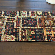 persian inspired tapestry placemat set of 4