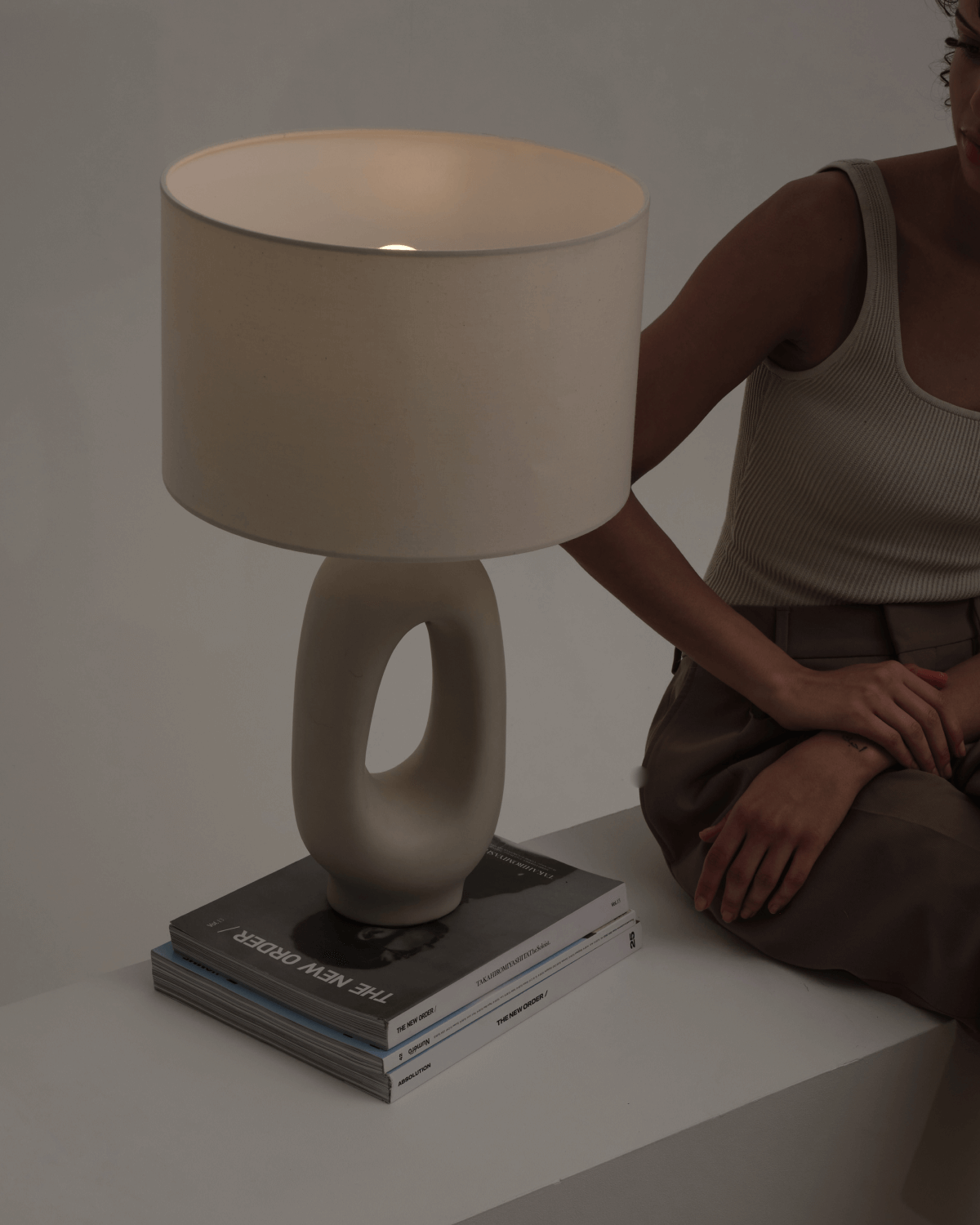Brightech Artemis Ceramic USB-C Table Lamp (Shipping fees may apply)