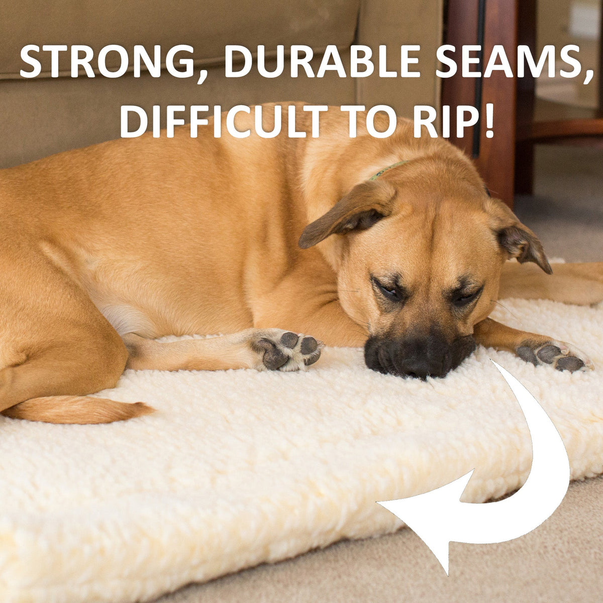 HuggleHounds HuggleFleece Mat Bed for Dogs & Cats (Shipping charges may apply)