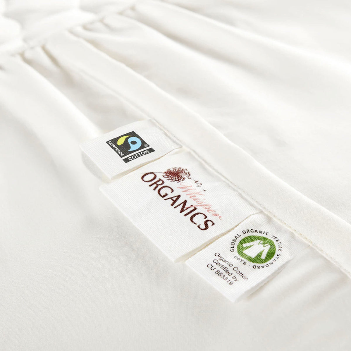 Organic Cotton Quilted Mattress Pad Protector - GOTS Certified (Shipping fees may apply)