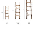White Birch Wood Decorative Ladder (Shipping fees may apply)
