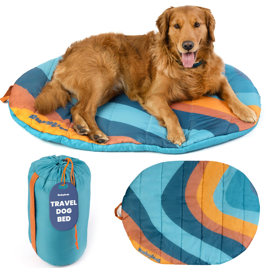 Rubyloo Foldable Travel Dog Bed with Carry Bag (Shipping charges may apply)