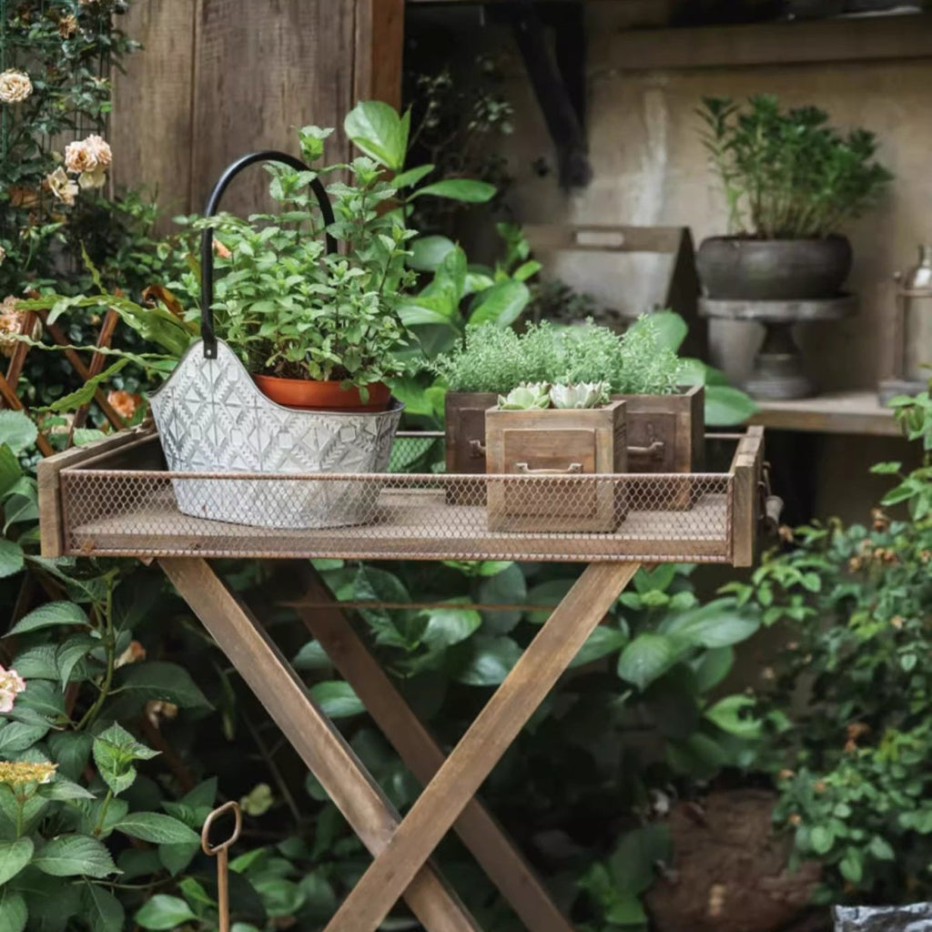 Farmhouse Wooden Box for Succulents or Flowers (Shipping fees may apply)