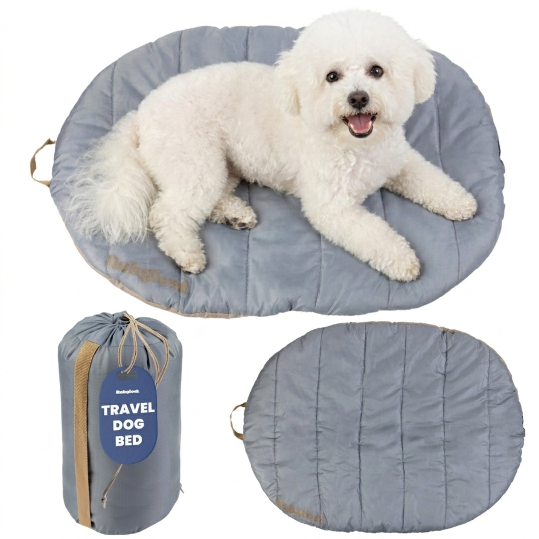 Rubyloo Foldable Travel Dog Bed with Carry Bag (Shipping charges may apply)