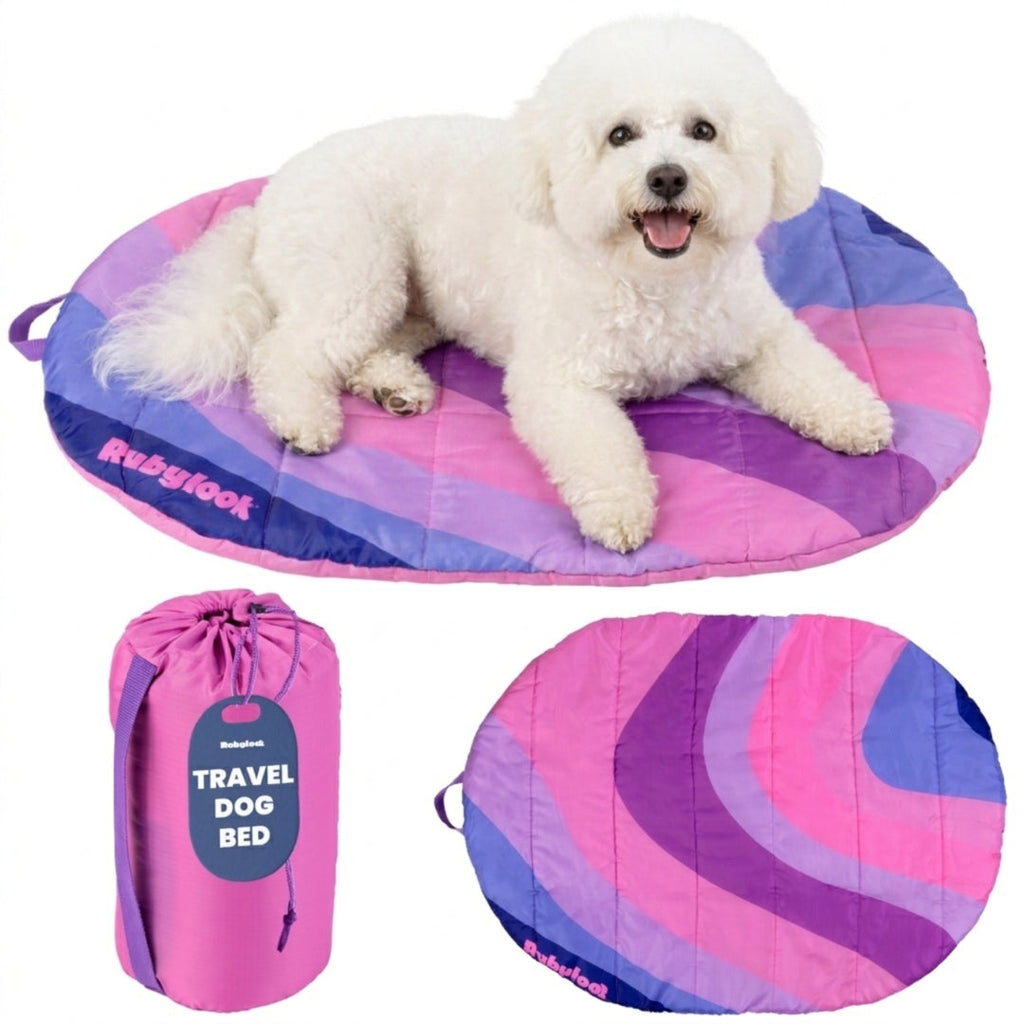 Rubyloo Foldable Travel Dog Bed with Carry Bag (Shipping charges may apply)