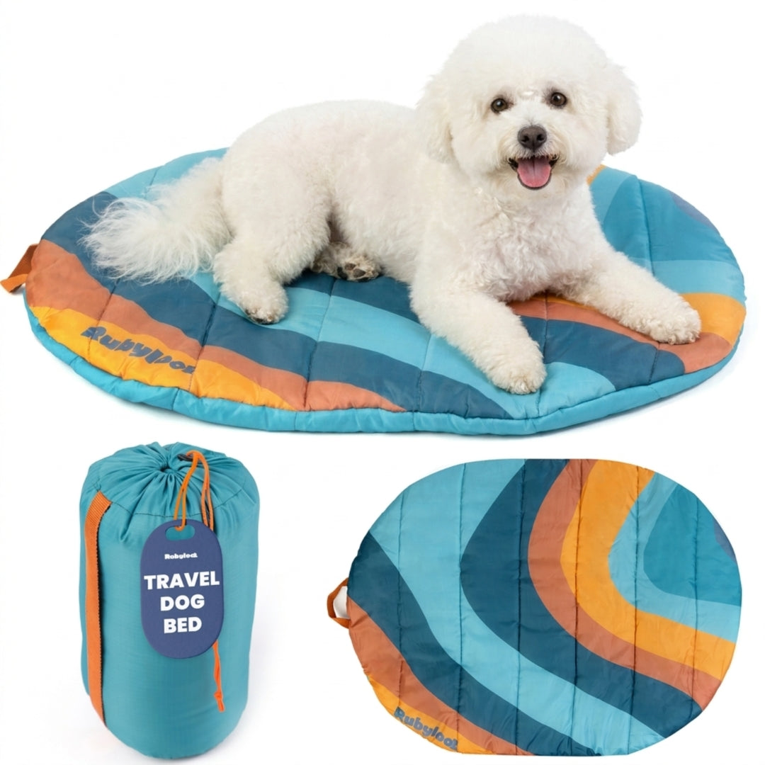 Rubyloo Foldable Travel Dog Bed with Carry Bag (Shipping charges may apply)