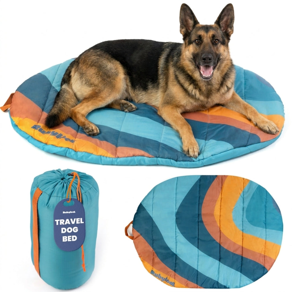 Rubyloo Foldable Travel Dog Bed with Carry Bag (Shipping charges may apply)