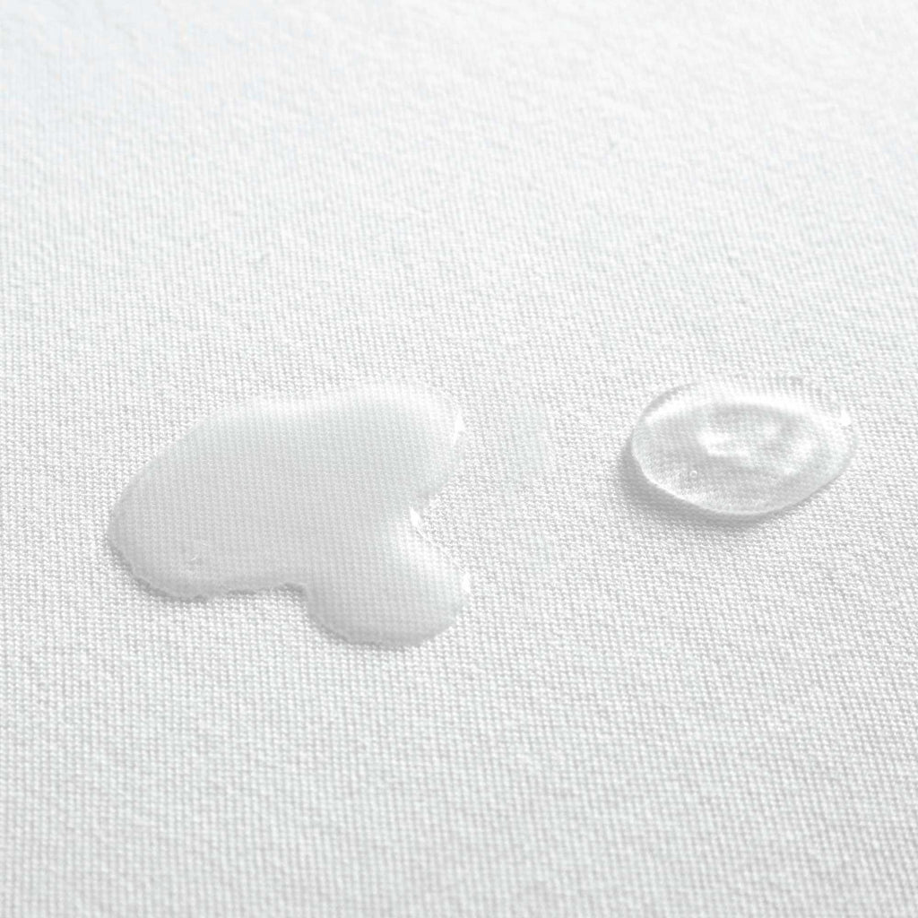 Organic Waterproof Pique Knit Mattress Protector - GOTS Certified Cotton (Shipping fees may apply)
