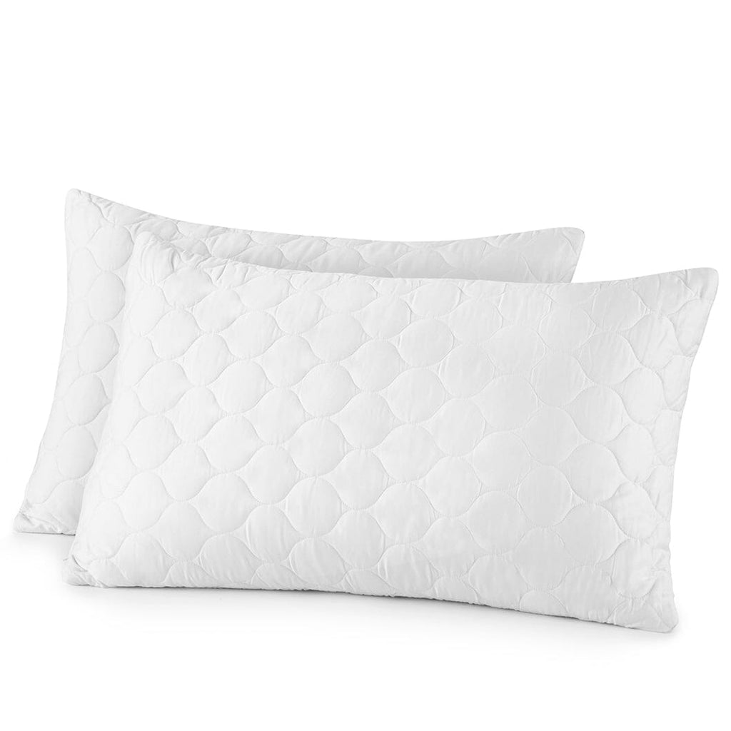 Organic Cotton Quilted Pillow Protectors -  (Partnered with Whisper Organics - Not Free Shipping )