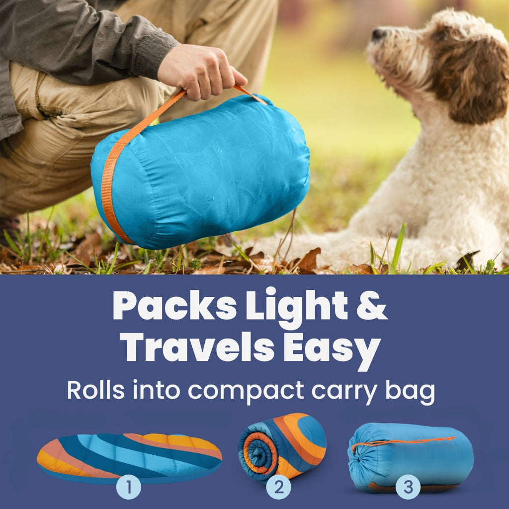 Rubyloo Foldable Travel Dog Bed with Carry Bag (Shipping charges may apply)
