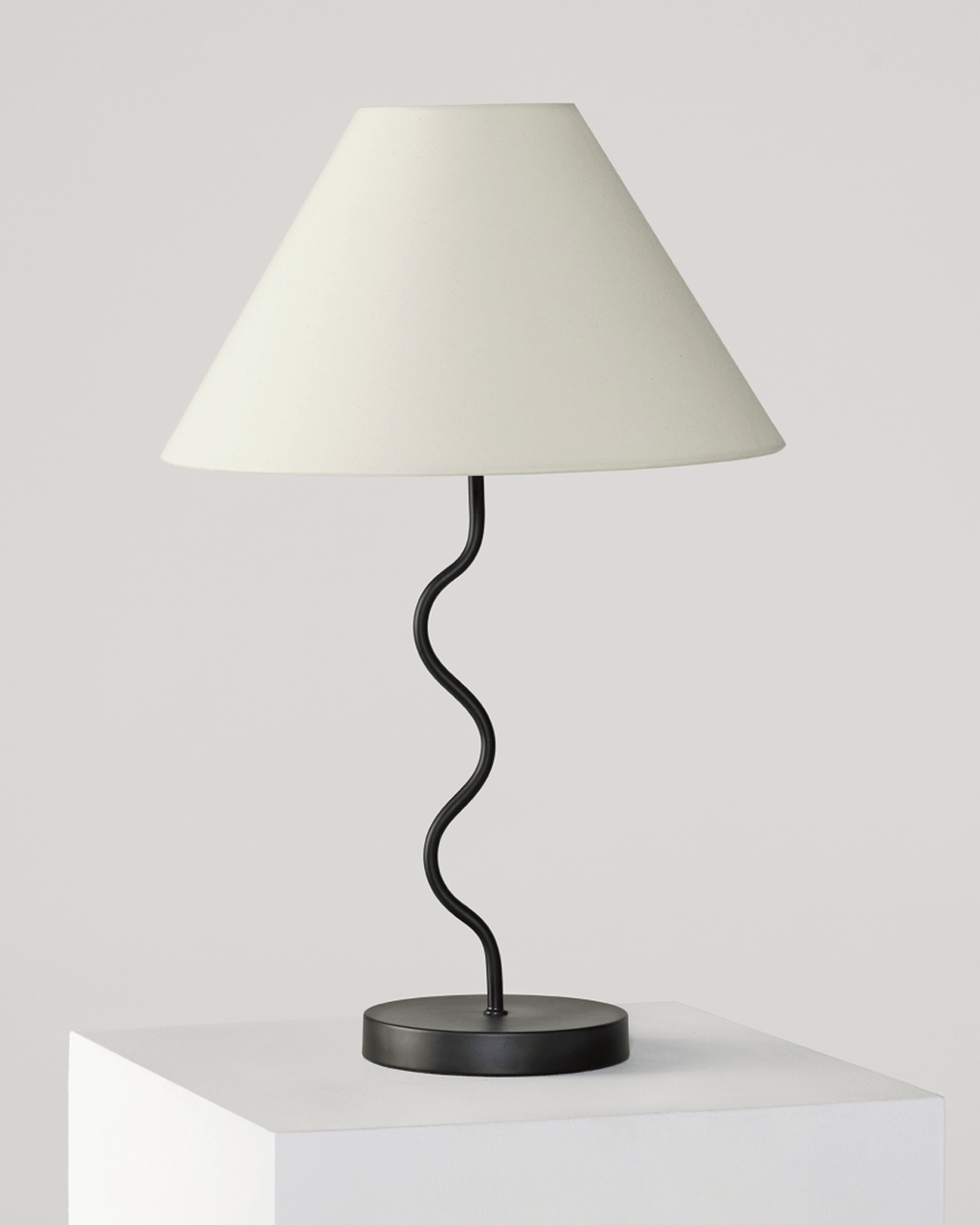 Brightech Squiggle Table Lamp - Brass or Black (Shipping fees may apply)