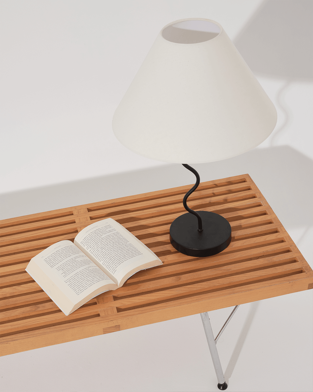 Brightech Squiggle Table Lamp - Brass or Black (Shipping fees may apply)