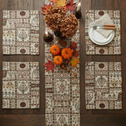 tapestry placemat fall decor