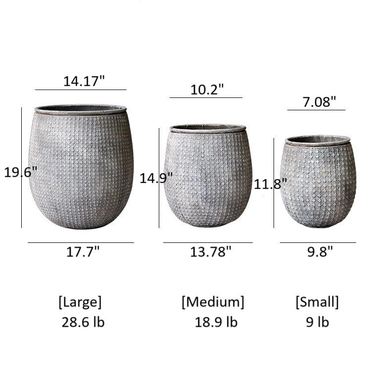 StoneNest Textured Planter (Shipping fees may apply)