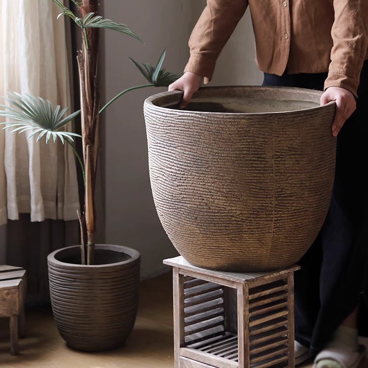 Vintage-Style Outdoor Planter (Shipping fees may apply)