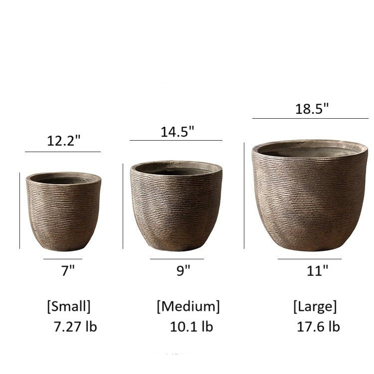 Vintage-Style Outdoor Planter (Shipping fees may apply)