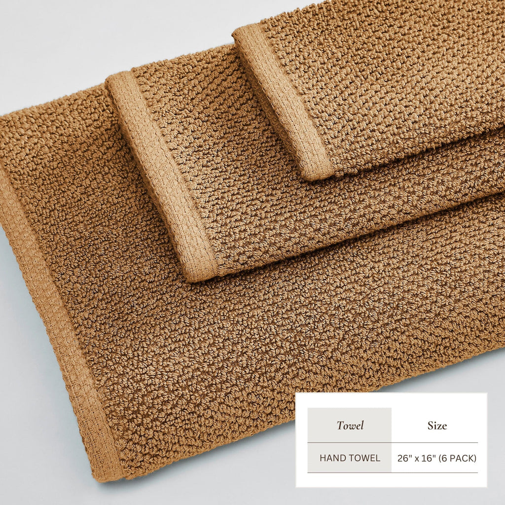 Cotton Textured Bath Towel Set - Acacia Collection (Shipping fees may apply)