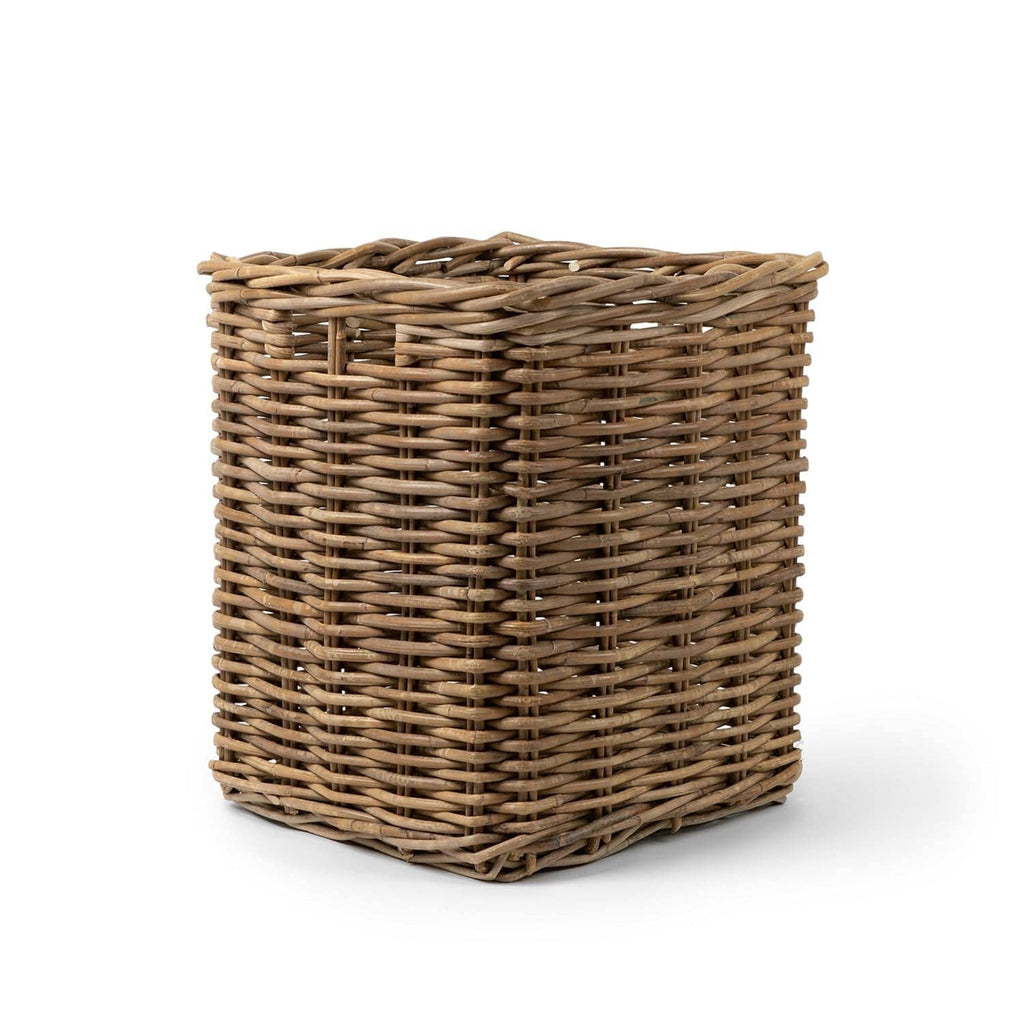 Kubu Rattan Square Storage Basket