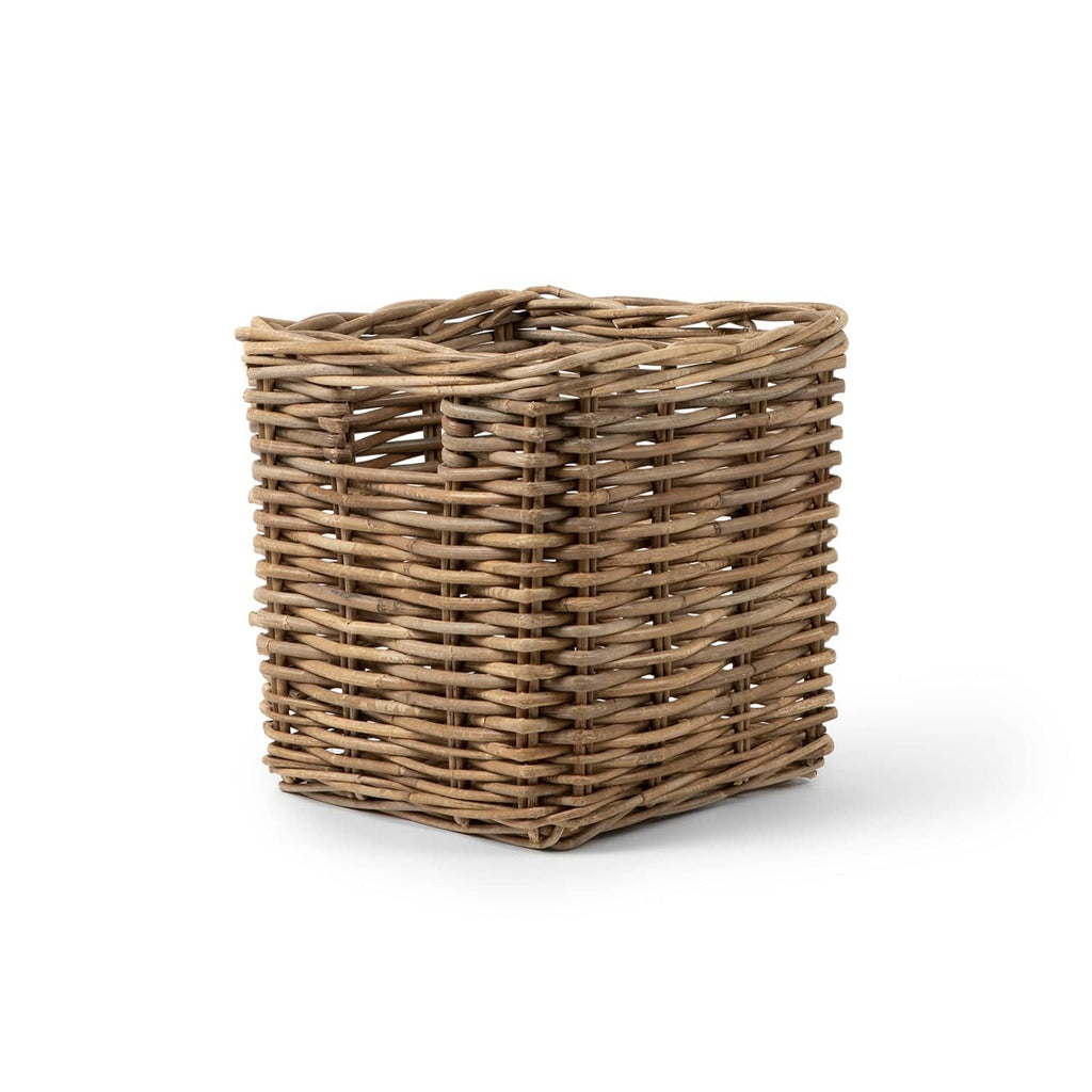 Kubu Rattan Square Storage Basket