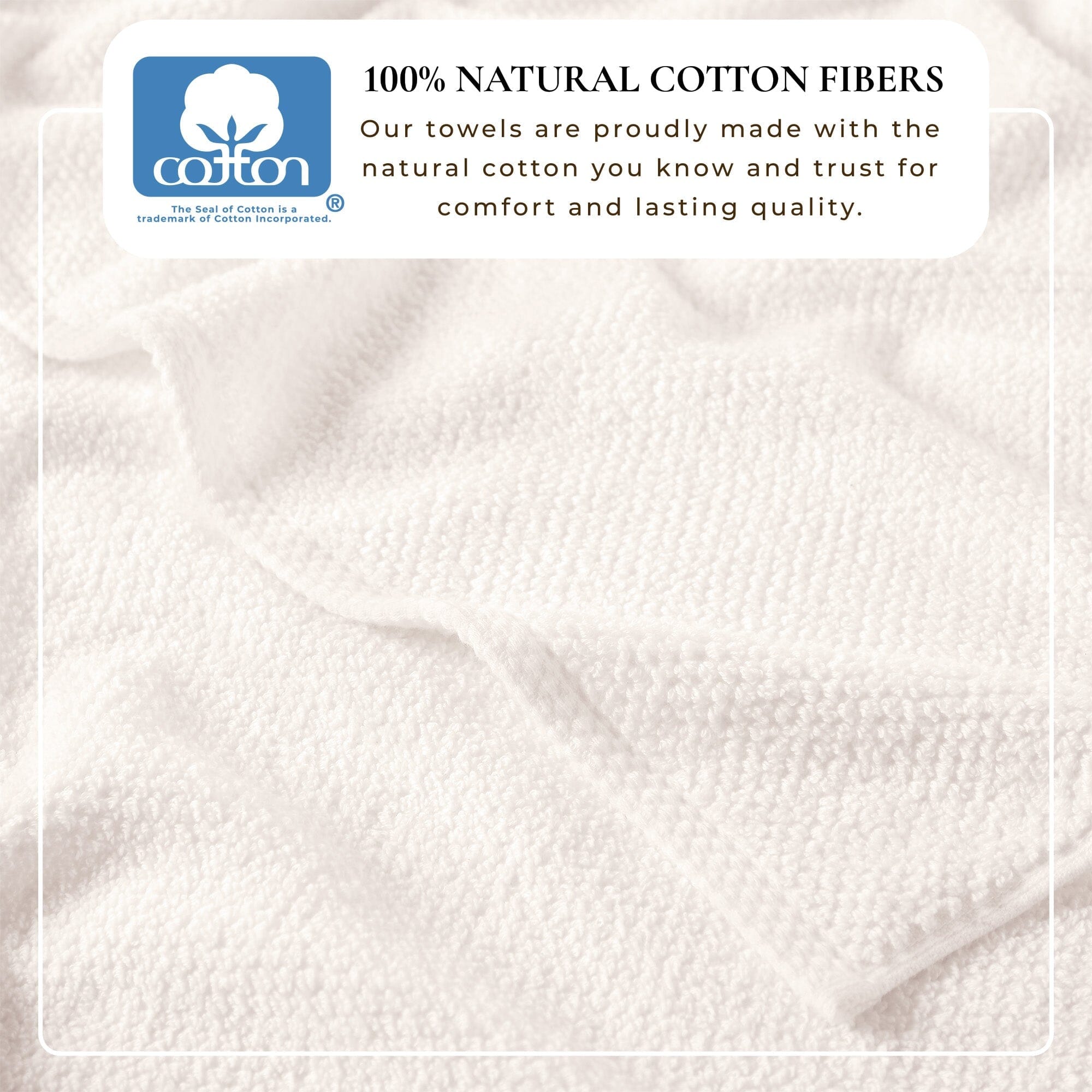 Cotton Textured Bath Towel Set - Acacia Collection (Shipping fees may apply)