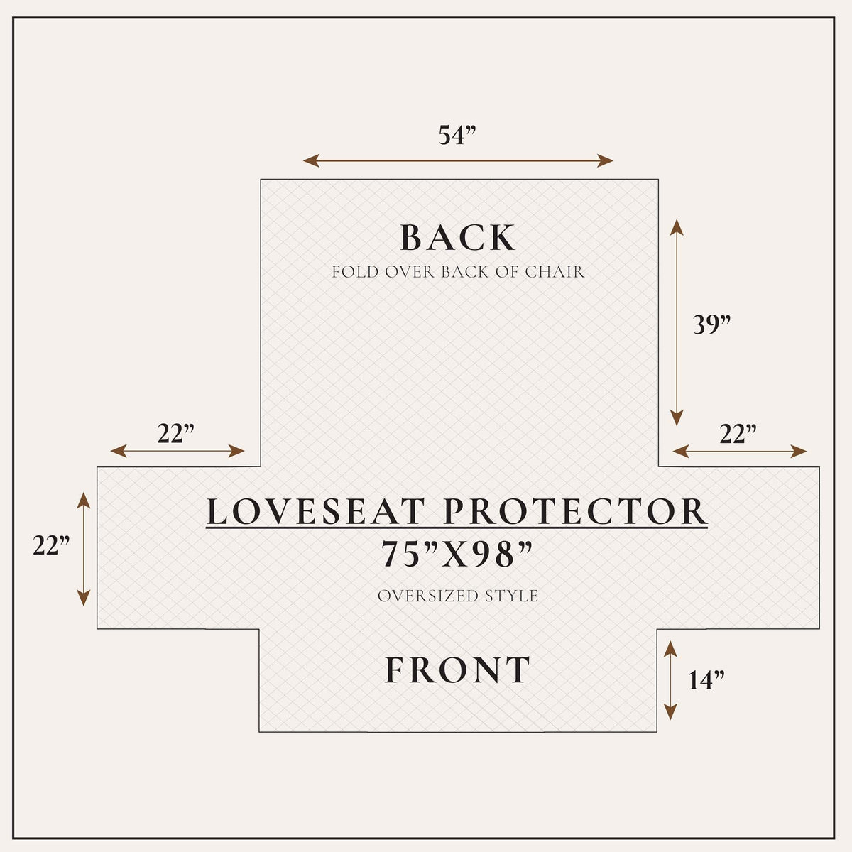 Great Bay Home Langdon Reversible Furniture Protector (Shipping charges may apply)
