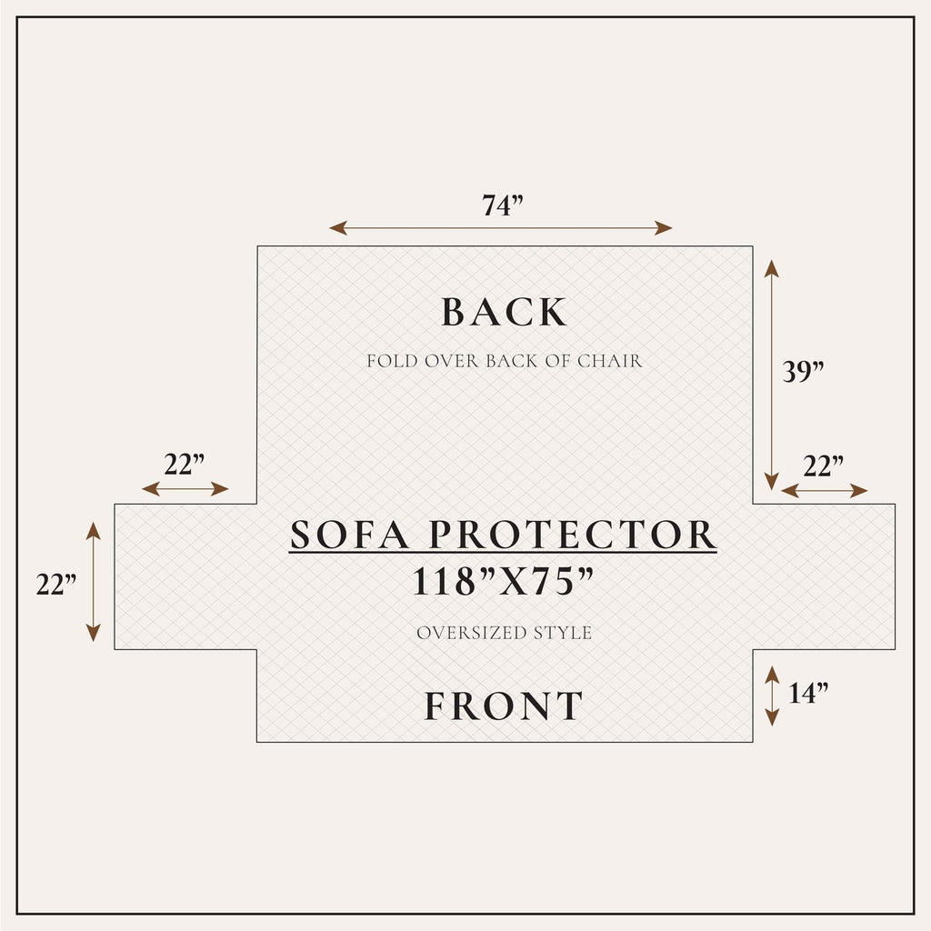Great Bay Home Langdon Reversible Furniture Protector (Shipping charges may apply)