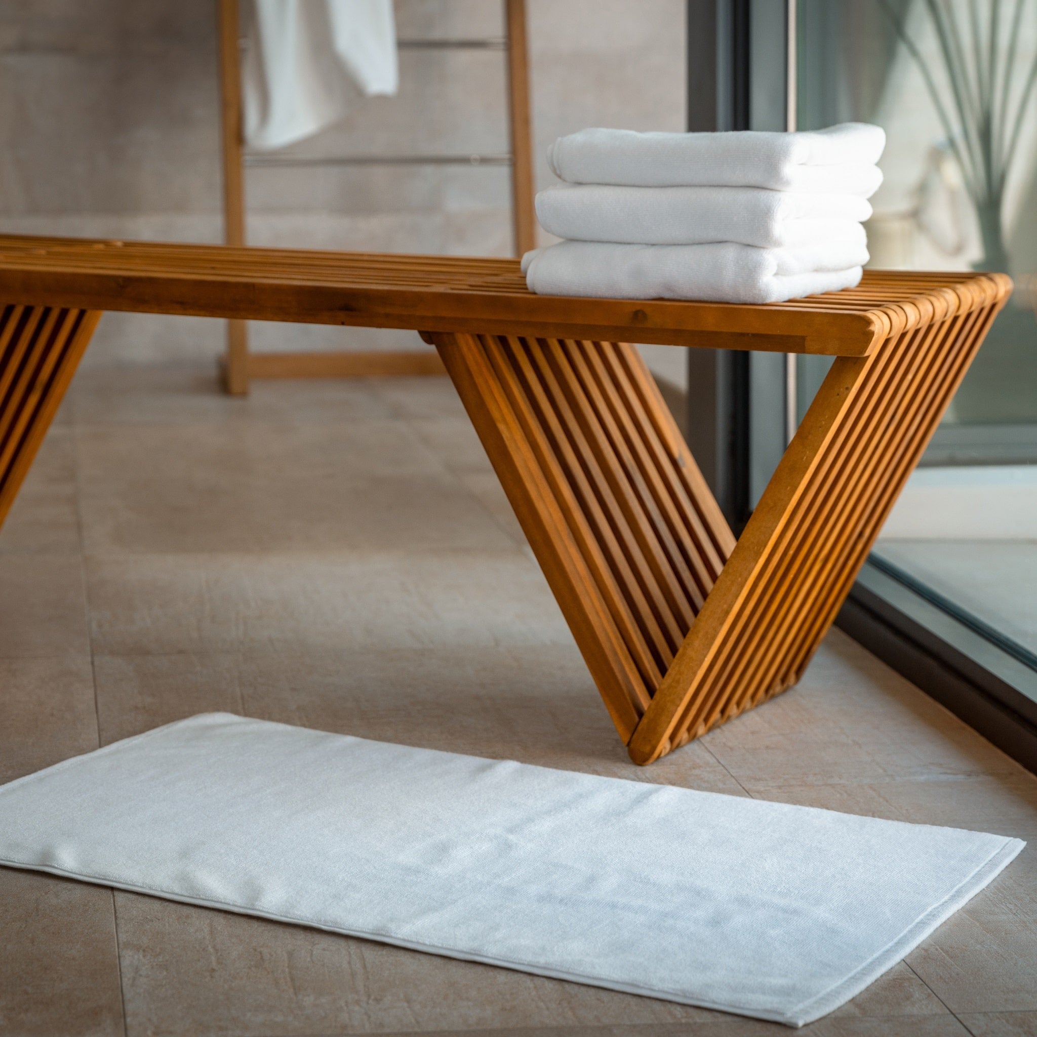 Luxury Organic Bath Mats (Four Pack)  (Shipping fees may apply)
