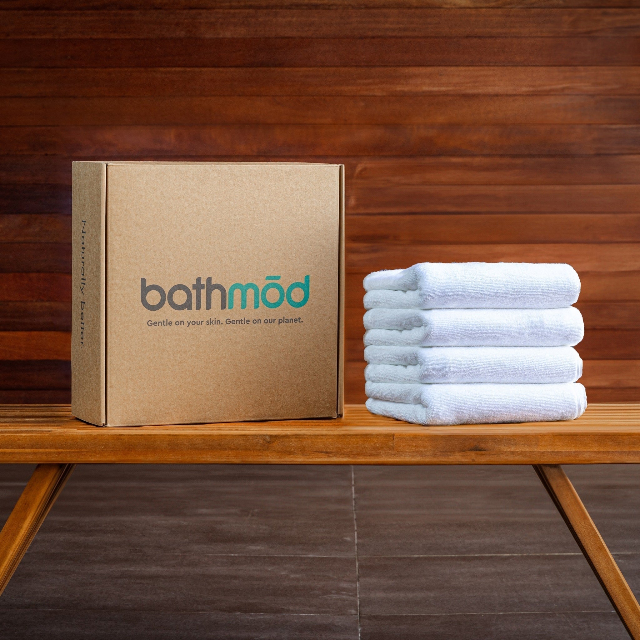 Luxury Organic Bath Mats (Four Pack)  (Shipping fees may apply)