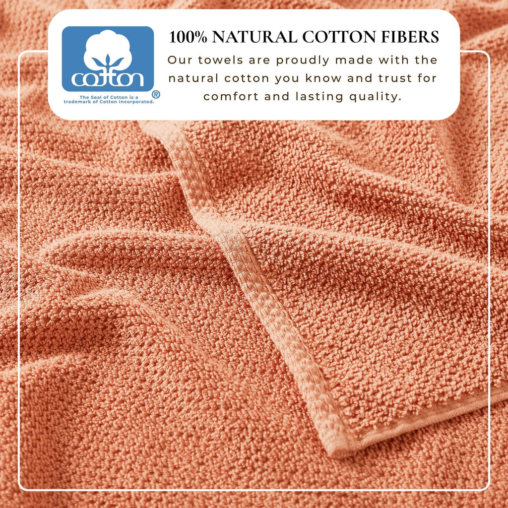 Cotton Textured Bath Towel Set - Acacia Collection (Shipping fees may apply)