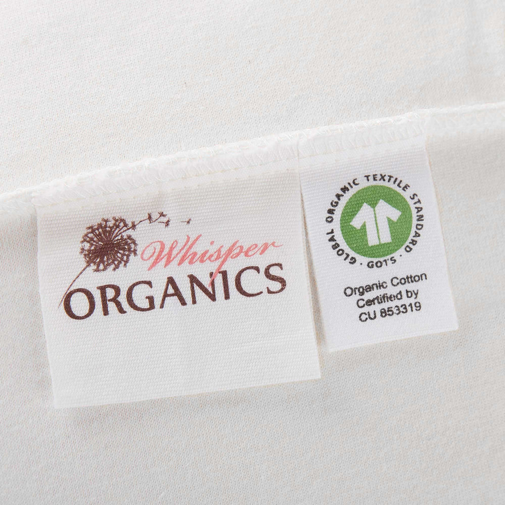 Organic Waterproof Pique Knit Mattress Protector - GOTS Certified Cotton (Shipping fees may apply)