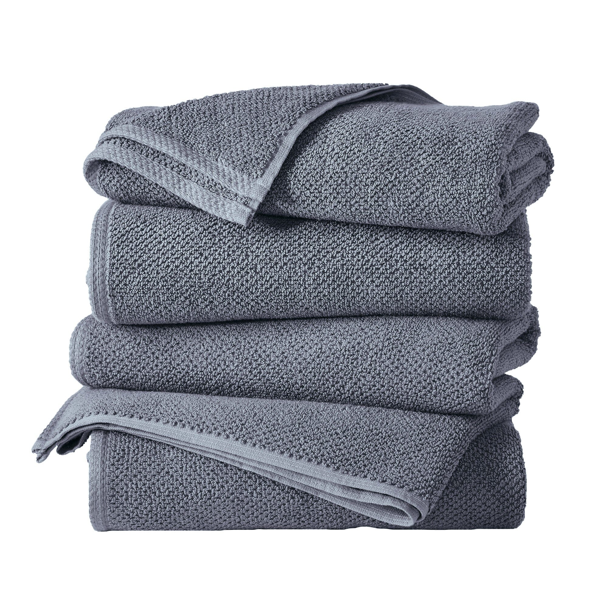 Cotton Textured Bath Towel Set - Acacia Collection (Shipping fees may apply)