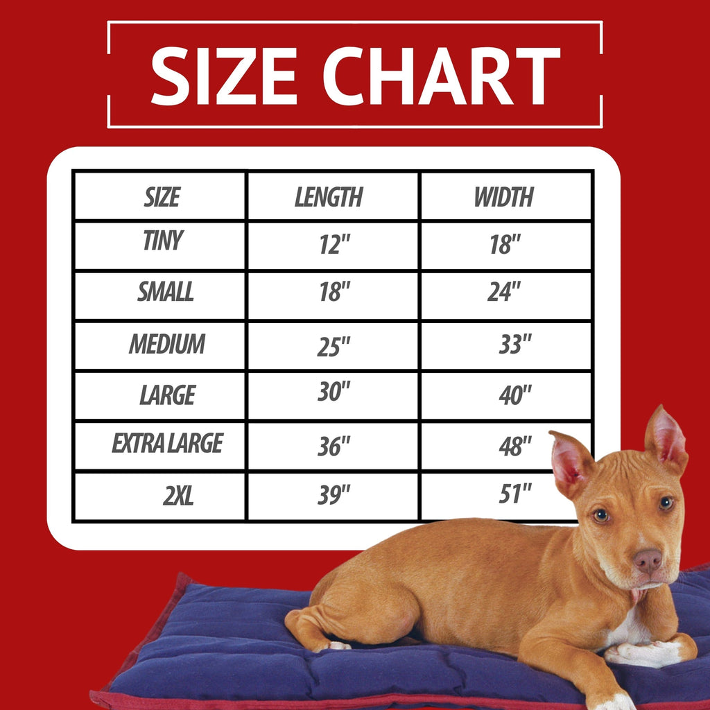 Jeffers Washable Dog Pillow Bed & Crate Pad (Shipping charges may apply)