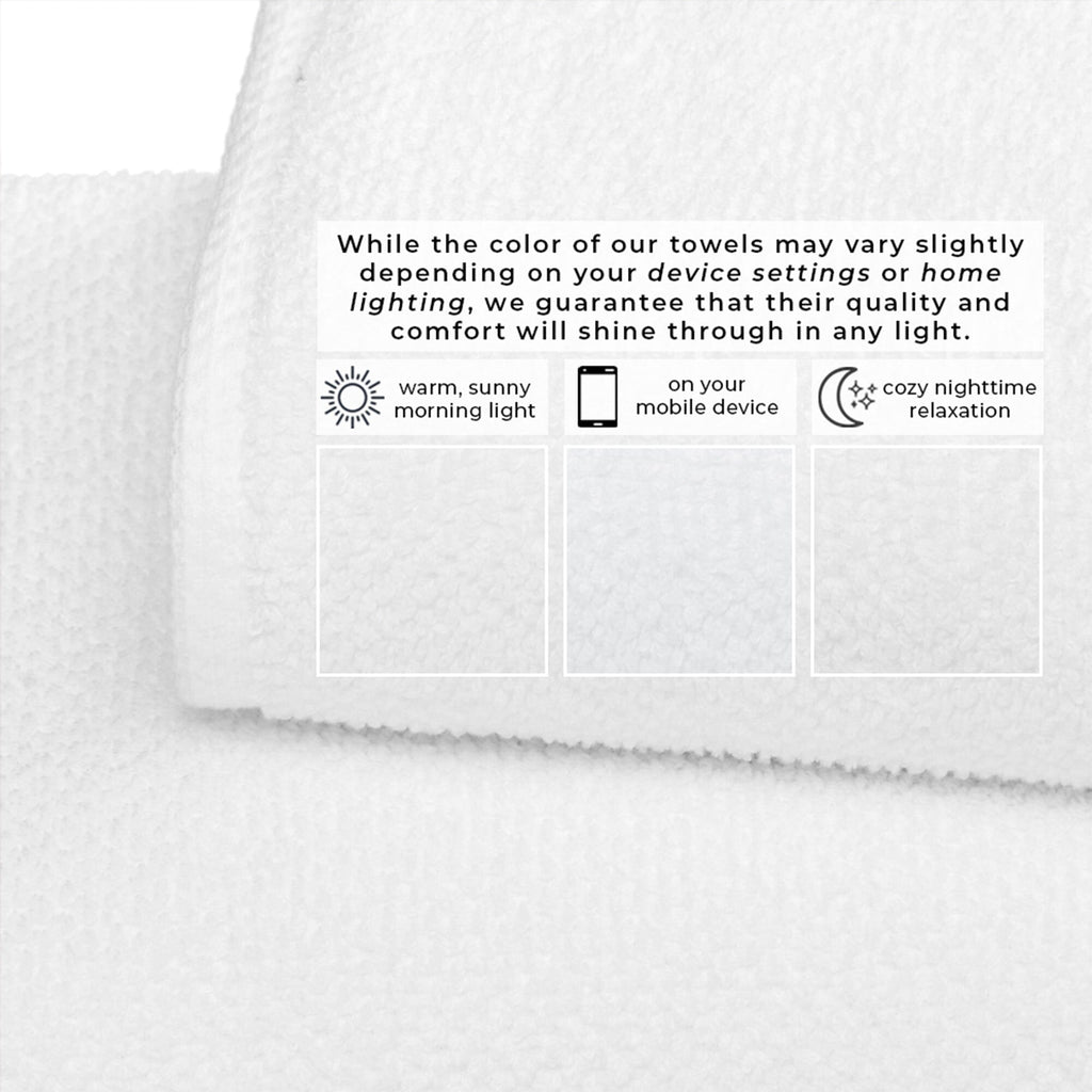 Cotton Textured Bath Towel Set - Acacia Collection (Shipping fees may apply)