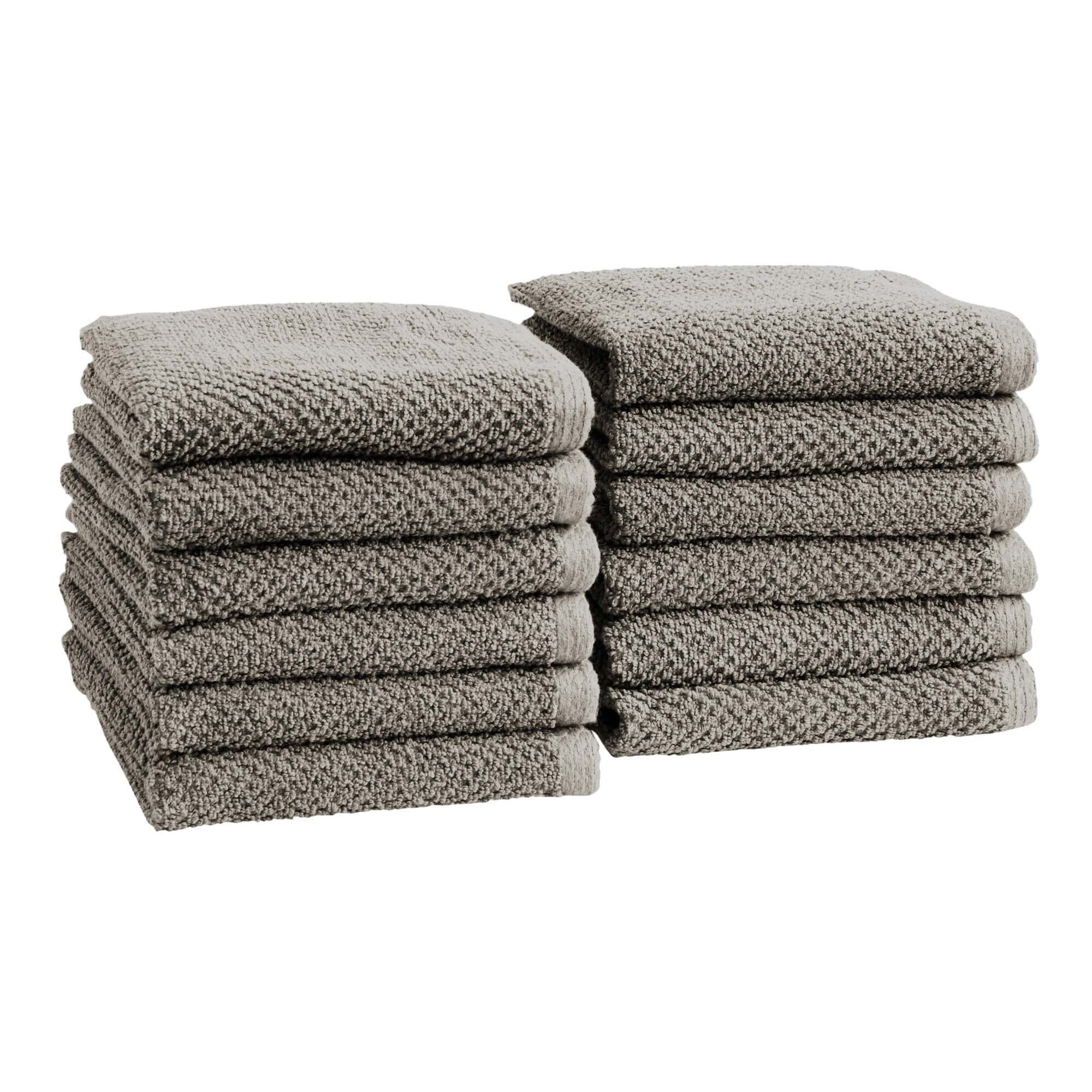 Cotton Textured Bath Towel Set - Acacia Collection (Shipping fees may apply)