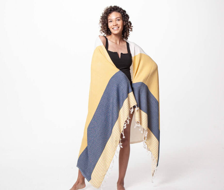Multi Color Turkish Towel (Shipping fees may apply)