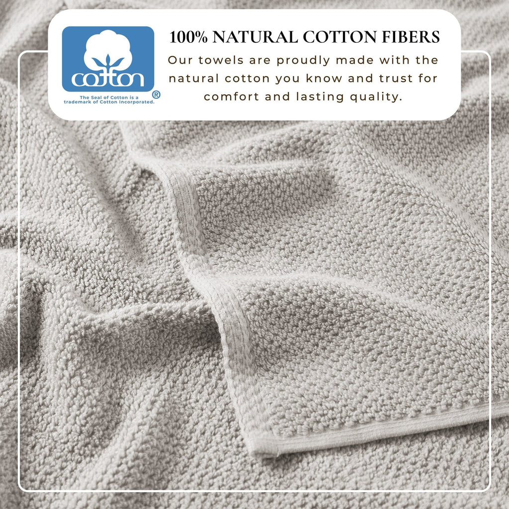 Cotton Textured Bath Towel Set - Acacia Collection (Shipping fees may apply)