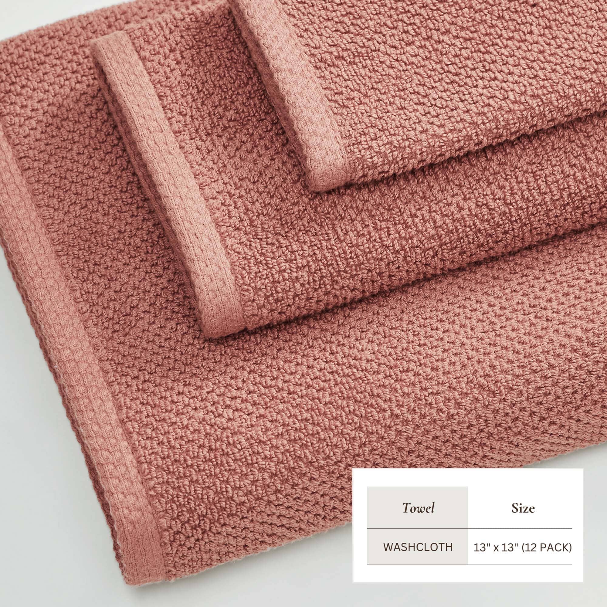 Cotton Textured Bath Towel Set - Acacia Collection (Shipping fees may apply)