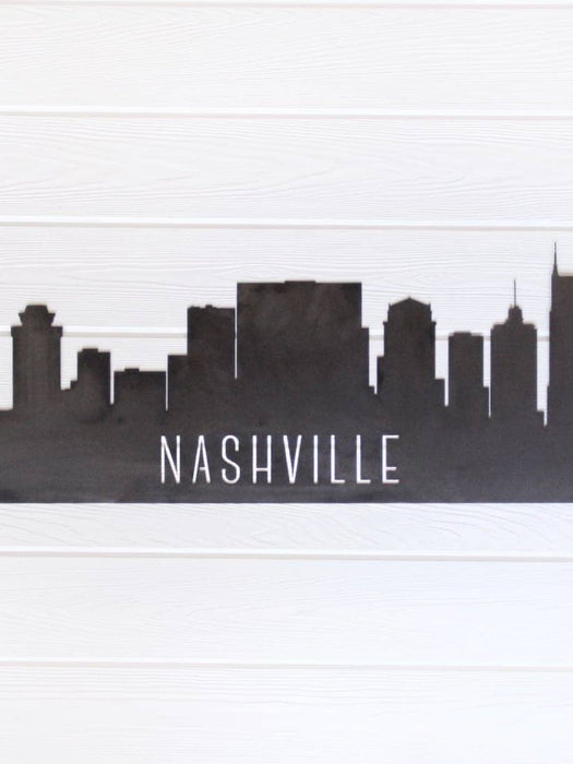 Nashville Skyline Metal Art by Jubilee Trading Company