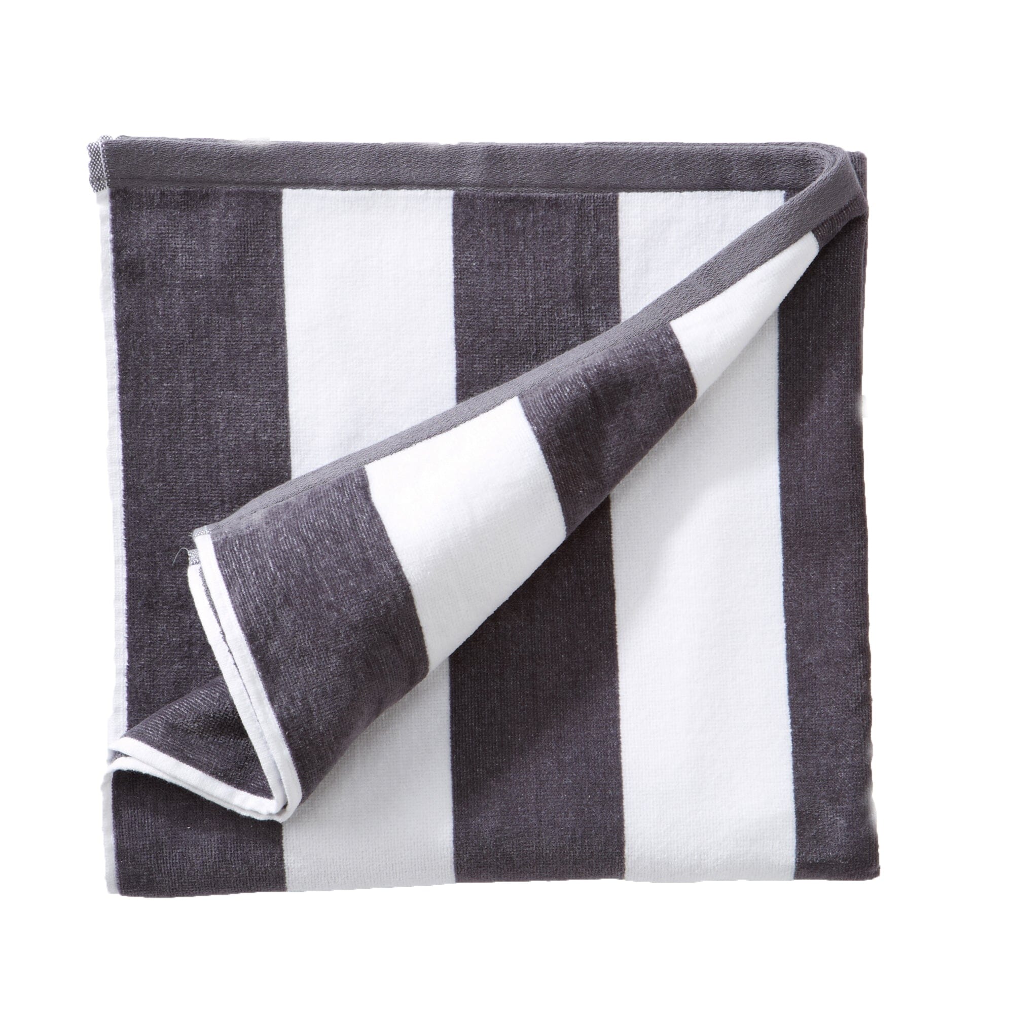 Cotton Velour Cabana Stripe Beach Towel - Novia Collection (Shipping fees may apply)