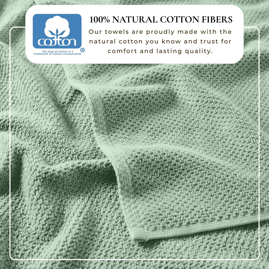 Cotton Textured Bath Towel Set - Acacia Collection (Shipping fees may apply)
