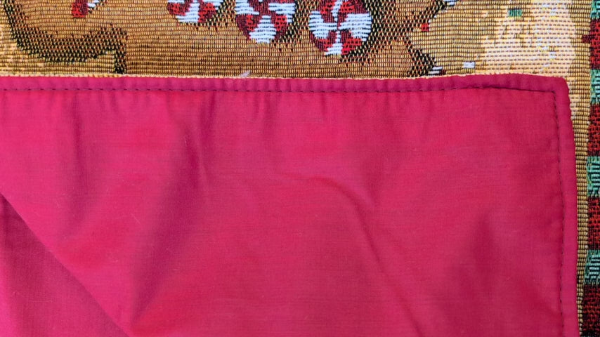 DaDa Bedding Set of 4-Pieces Gingerbread Sweets Holiday Woven Tapestry Placemats 13” x 19” (12917)