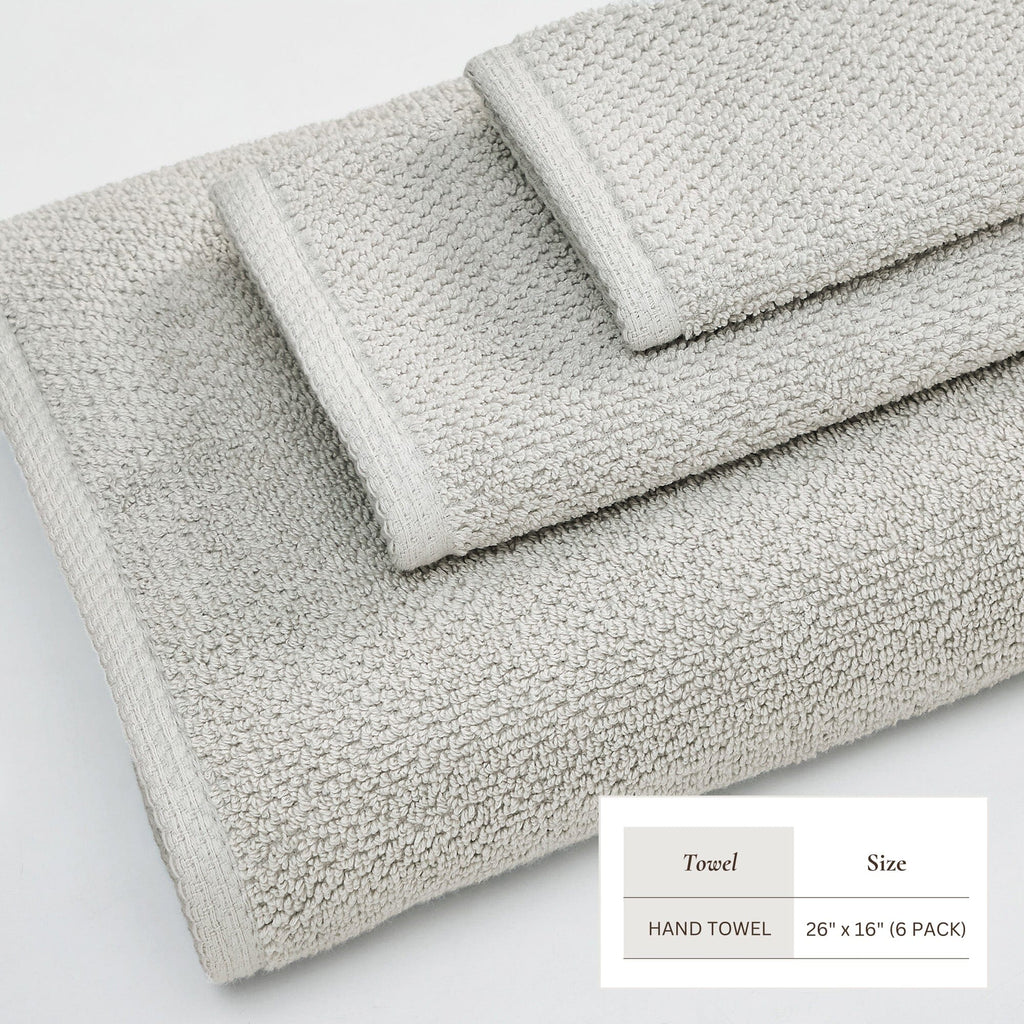 Cotton Textured Bath Towel Set - Acacia Collection (Shipping fees may apply)